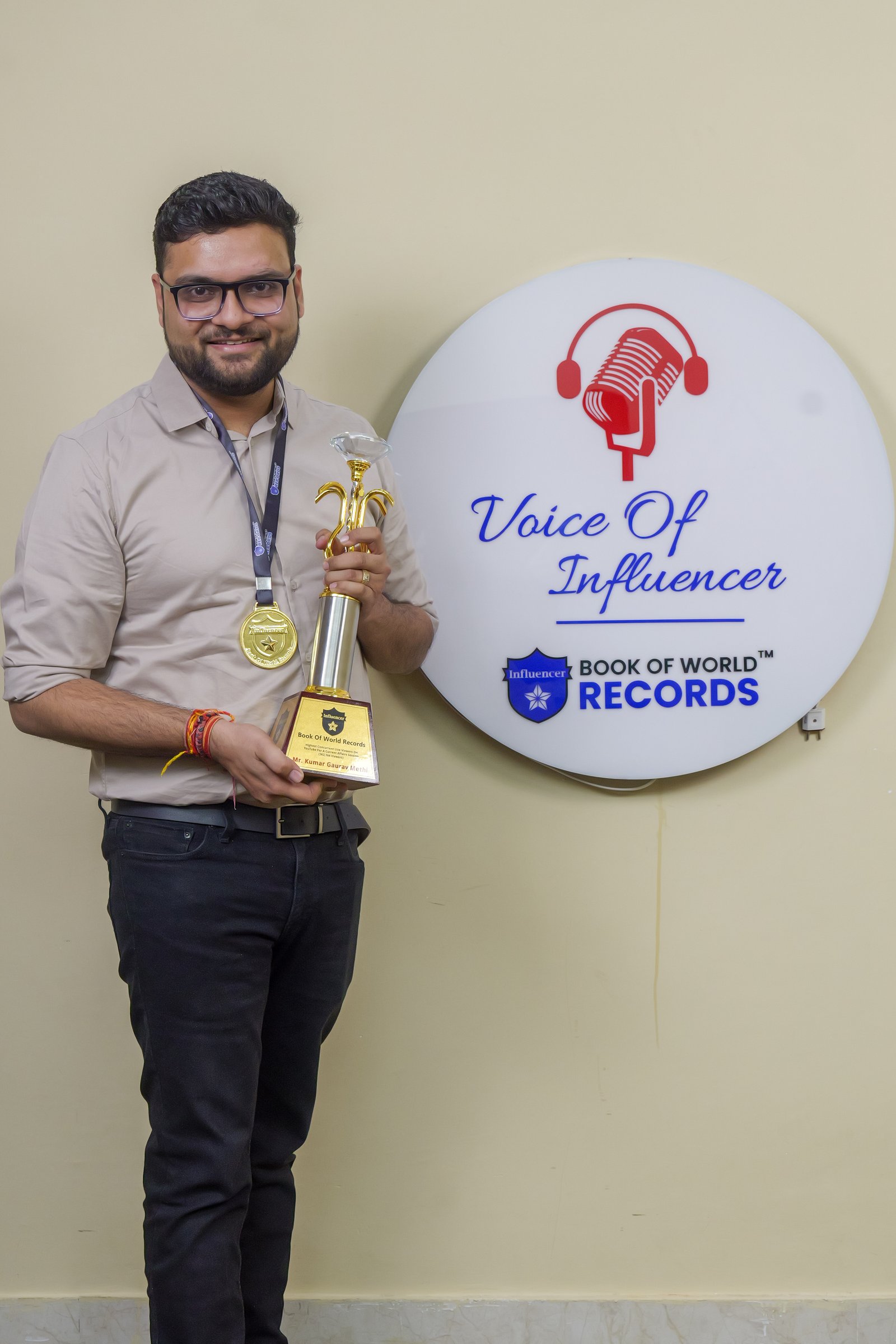 Mr. Kumar Gaurav Methi — Highest Concurrent Live Viewers On YouTube For A Current Affairs Session (362,164 Viewers)