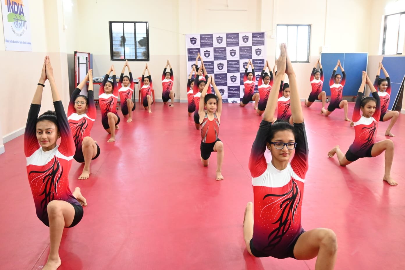 Mind & Body Institute — World Record for Maximum Yogasan Poses by 21 Balyogis in 1 Minute and 19 Seconds