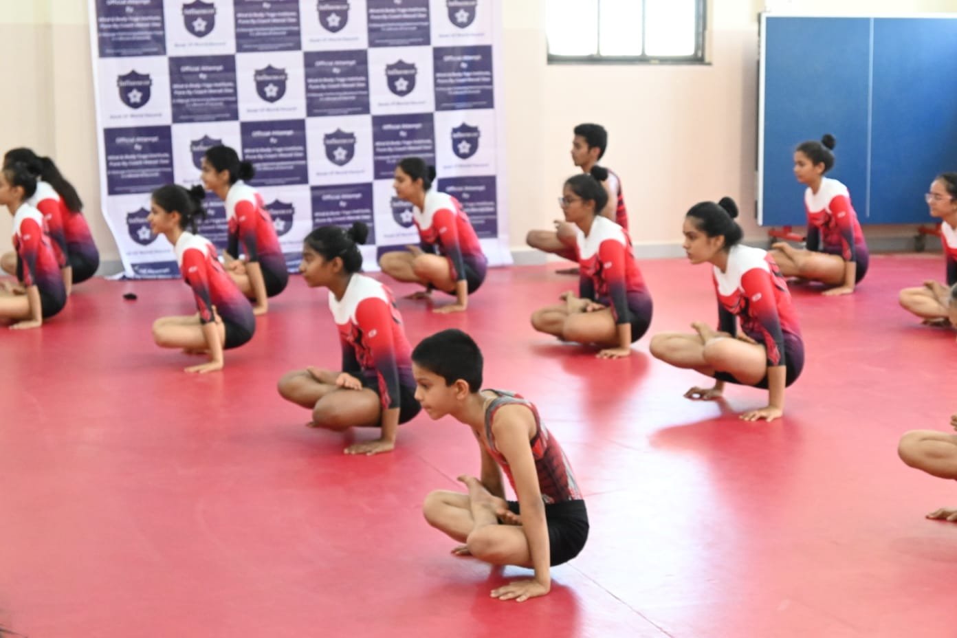 Mind & Body Institute — World Record for Maximum Yogasan Poses by 21 Balyogis in 1 Minute and 19 Seconds