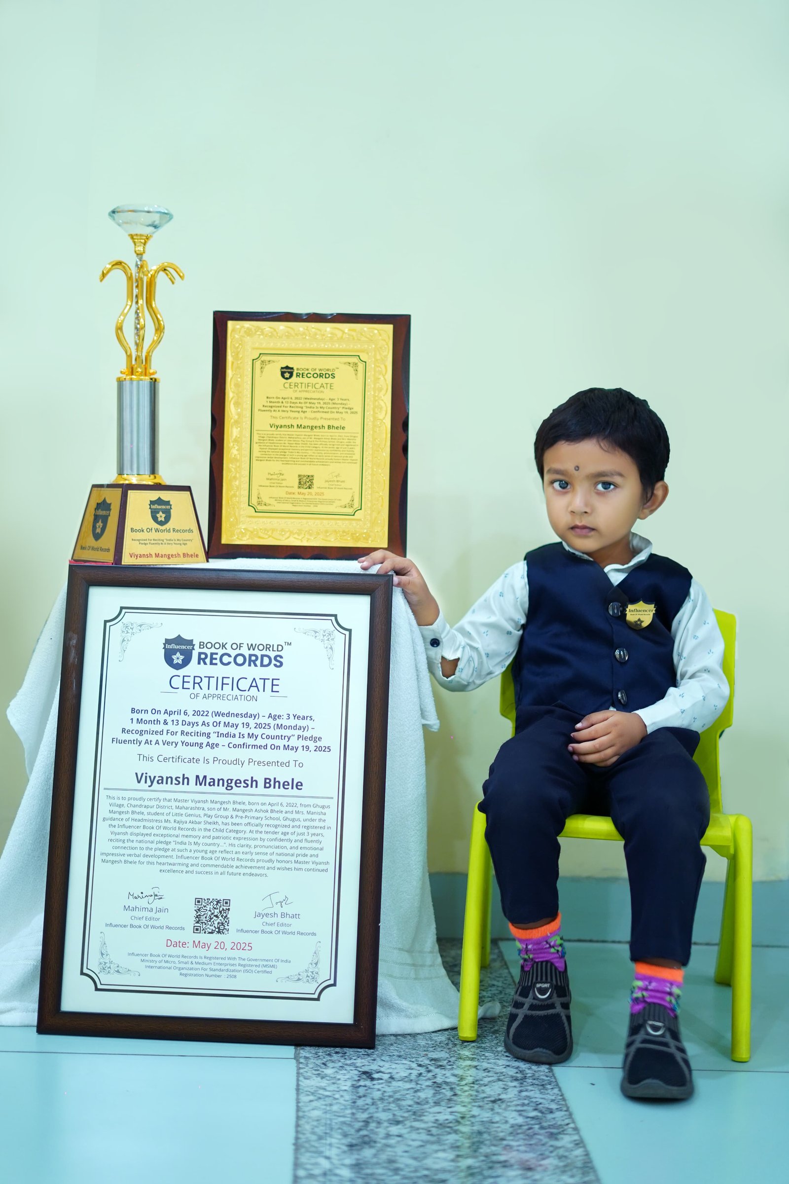 Viyansh Mangesh Bhele