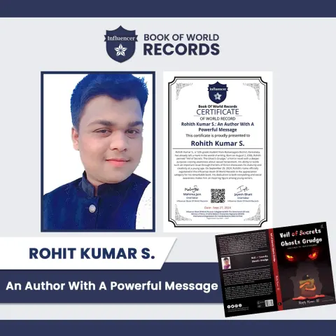Rohith Kumar S — Author With A Powerful Message