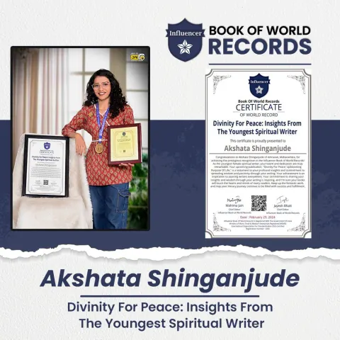 Akshata Shinganjude — Insights From The Youngest Spiritual Writer