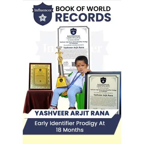 Yashveer Arjit Rana — Early Identifier Prodigy At 18 Months