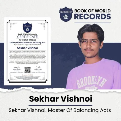 Sekhar Vishnoi — Master Of Balancing Acts