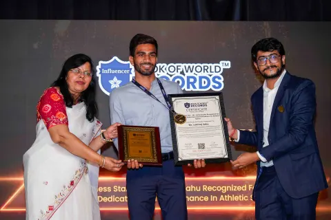 Mr. Lekhraj Sahu — Rising Fitness Star – Mr. Lekhraj Sahu Recognized For Outstanding Dedication And Performance In Athletic  Sports
