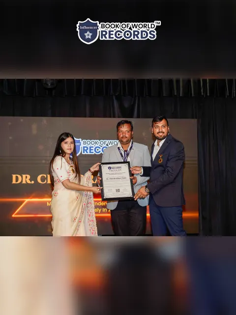 Dr.Chandrabhan Patel — Maximum People Underwent Liver Detox  Simultaneously In 24 Hours