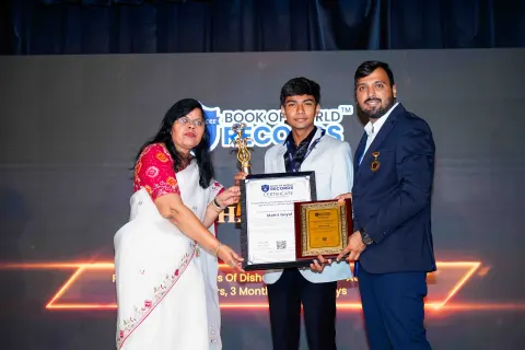 Mohit Goyal — Prepared 50 Varieties Of Dishes In Just 1 Hour At The  Age Of 18 Years, 3 Months, And 20 Days
