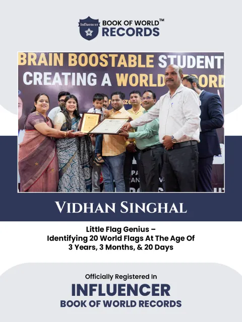Vidhan Singhal — Little Flag Genius – Identifying 20 World Flags At  The Age Of 3 Years, 3 Months, & 20 Days
