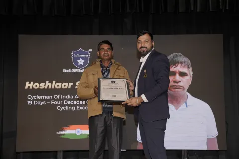 Dr. Hoshiar Singh Yadav — Cycleman Of India At 59 Years, 7 Months & 19 Days – Four Decades Of Unbroken Daily Cycling Excellence