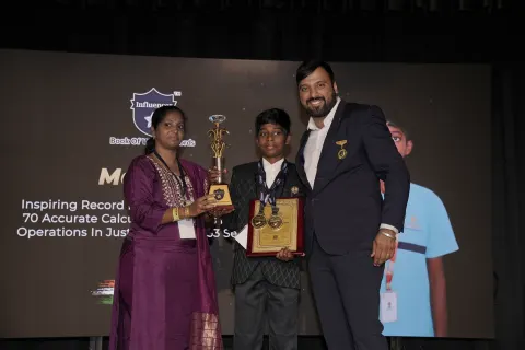 Mallineni King Prajwal Ram — Inspiring Record In Vedic Maths – Solving 70 Accurate  Calculations Across Multiple Operations In Just 3 Minutes & 33  Seconds