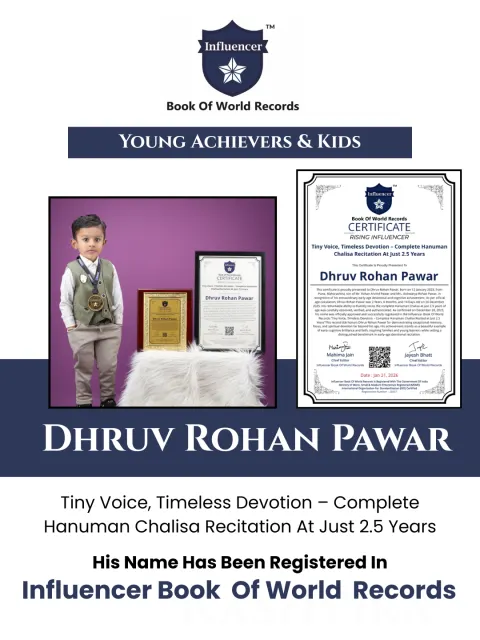 Dhruv Rohan Pawar — Tiny Voice, Timeless Devotion – Complete Hanuman  Chalisa Recitation At Just 2.5 Years