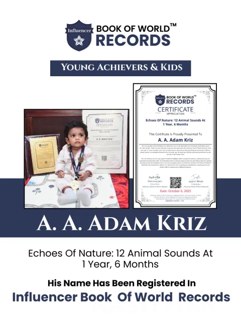 A. A. Adam Kriz — Echoes Of Nature: 12 Animal Sounds At  1 Year, 6 Months