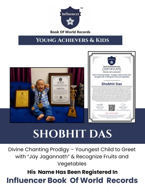 Shobhit Das — Divine Chanting Prodigy – Youngest Child to Greet with “Jay Jagannath” & Recognize Fruits and Vegetables