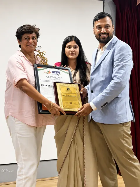Flt Lt Snigdha Bharadwaj — Mudra Healing Wellness Record – Reaching 20+ Million Lives & 1.1 Million Followers Through Ancient Self-Healing Practices