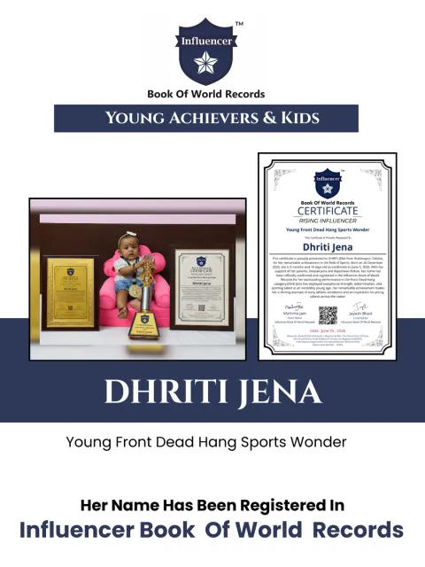 DHRITI JENA — Young Front Dead Hang Sports Wonder