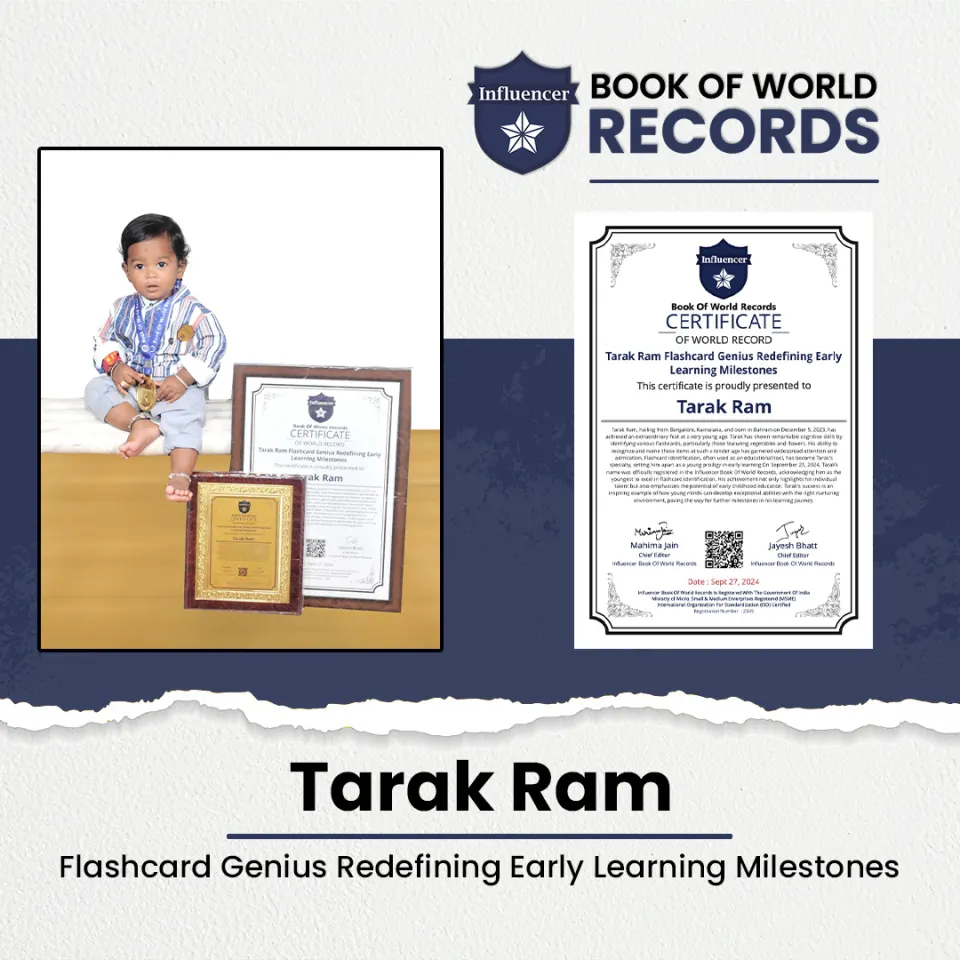 Tarak Ram — Flashcard Genius Redefining Early  Learning Milestones