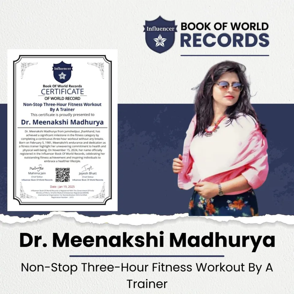 Dr. Meenakshi Madhurya — Non-Stop Three-Hour Fitness Workout  By A Trainer