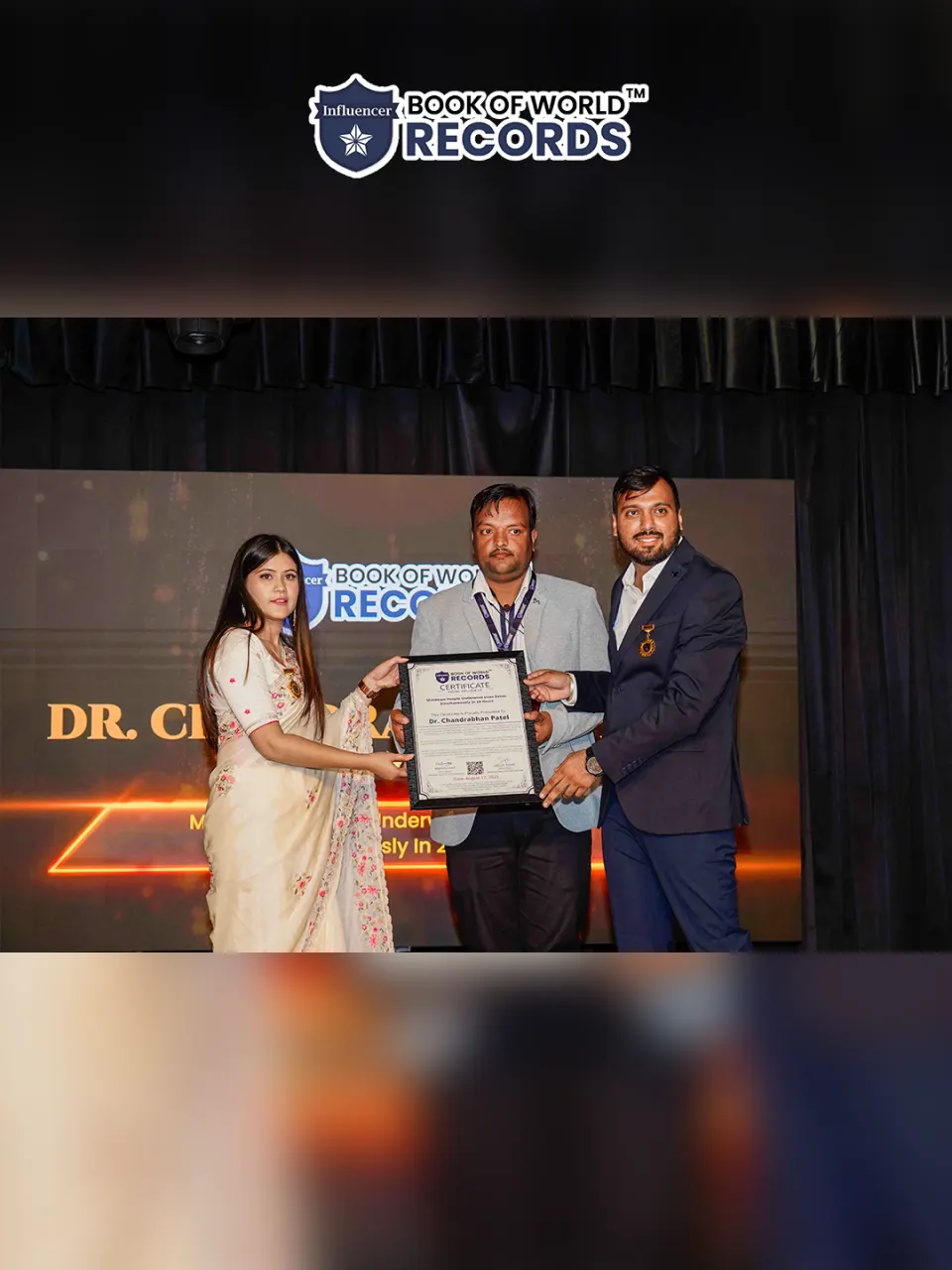Dr.Chandrabhan Patel — Maximum People Underwent Liver Detox  Simultaneously In 24 Hours