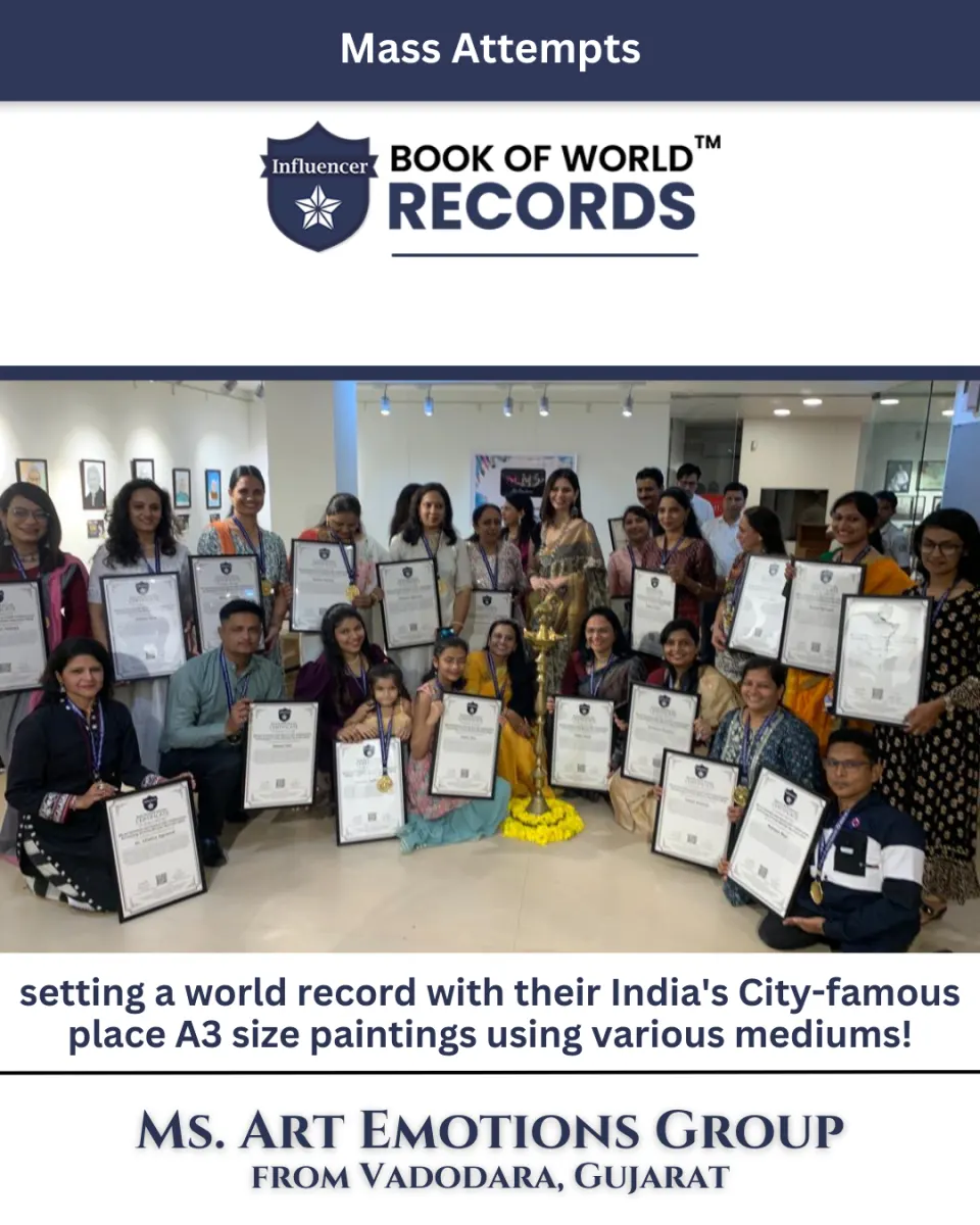 Ms. Art Emotions Group — India's City-famous place A3 size paintings using various mediums!