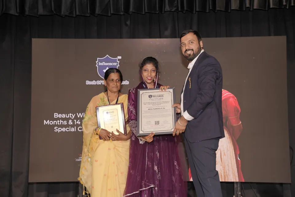 Afrin Fathima V. N. — Beauty With Courage At 18 Years, 5 Months & 14 Days – Inspiring Winner Of A Special Children’s  Beauty Pageant