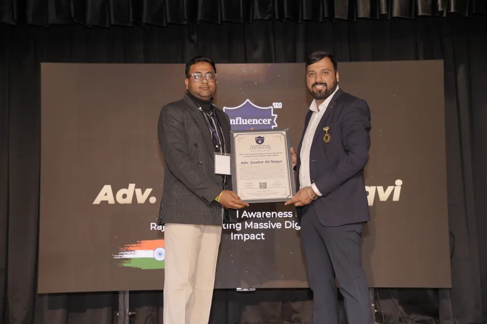 Adv. Saadat Ali Naqvi — Most Viral Legal Awareness Page In Rajasthan Creating Massive Digital Legal Impact