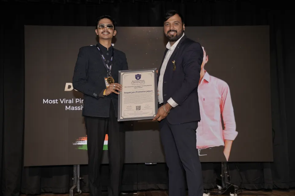 Deepak Jain (Promotion Jaipur) — Most Viral Pink City Blogger Creating Massive  Digital Impact