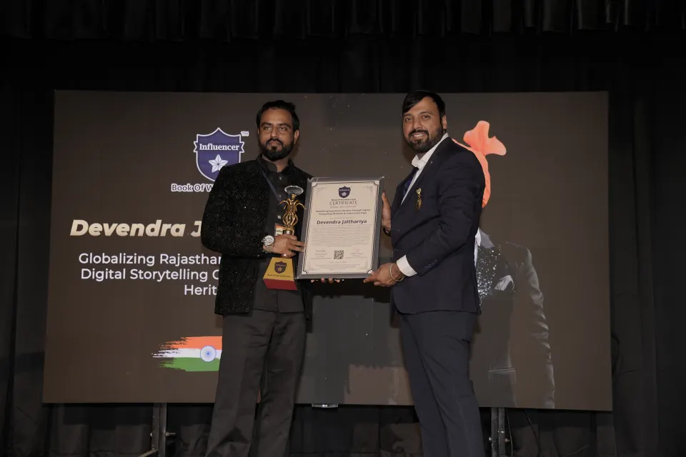 Devendra Jalthariya — Globalizing Rajasthani Identity Through Digital Storytelling Of Dance & Cultural Heritage