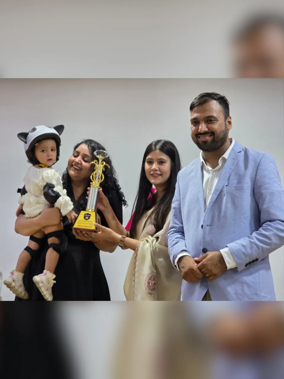 Akira Bansal — Youngest Child Attempting Kick Scooter Riding with  Viral Social Media Recognition