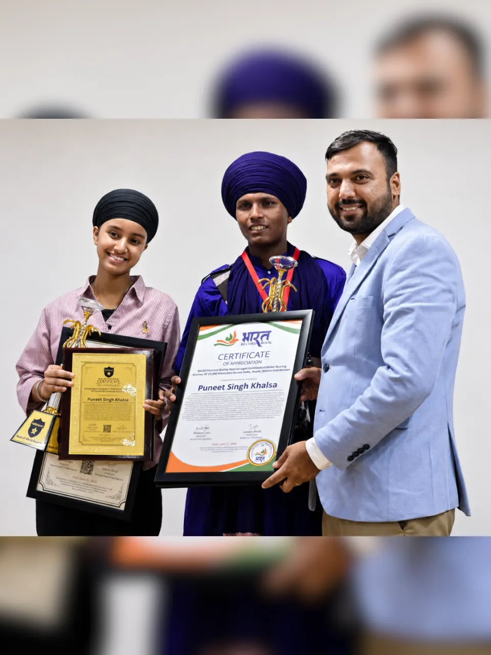 Puneet Singh Khalsa — Historic 10,000-Kilometre Skating Journey To The Five Sacred Takhats And Ongoing 23,000-Kilometre Roller Skating Expedition